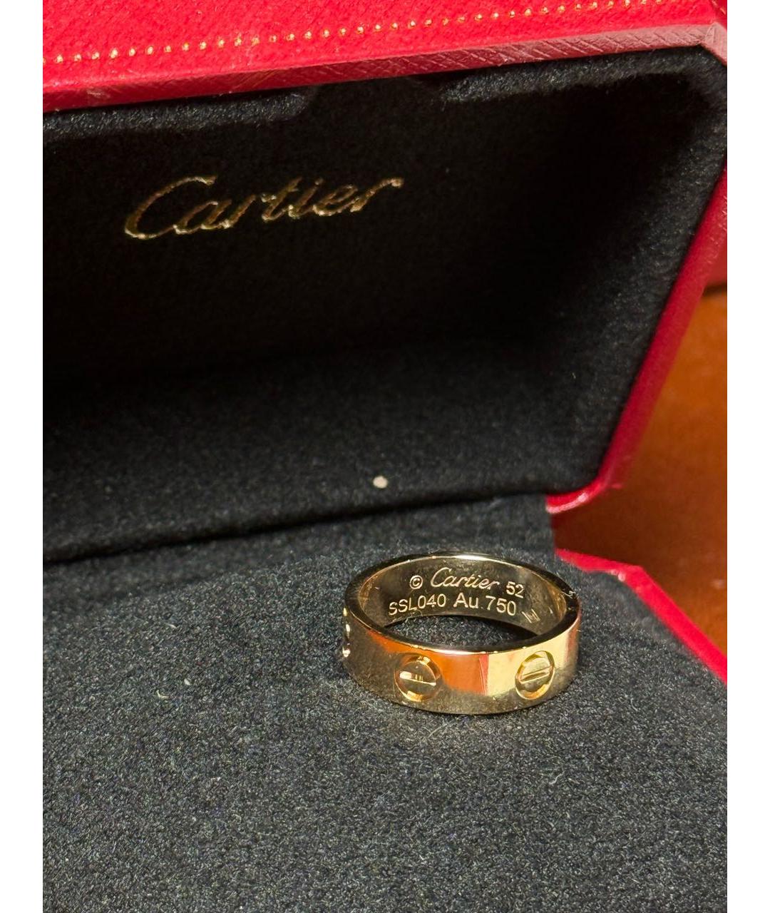 CARTIER Кольцо из розового золота, фото 4