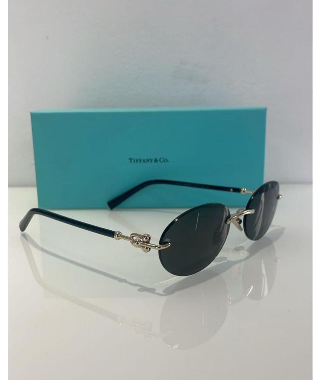 TIFFANY&CO Мульти металлические солнцезащитные очки, фото 5