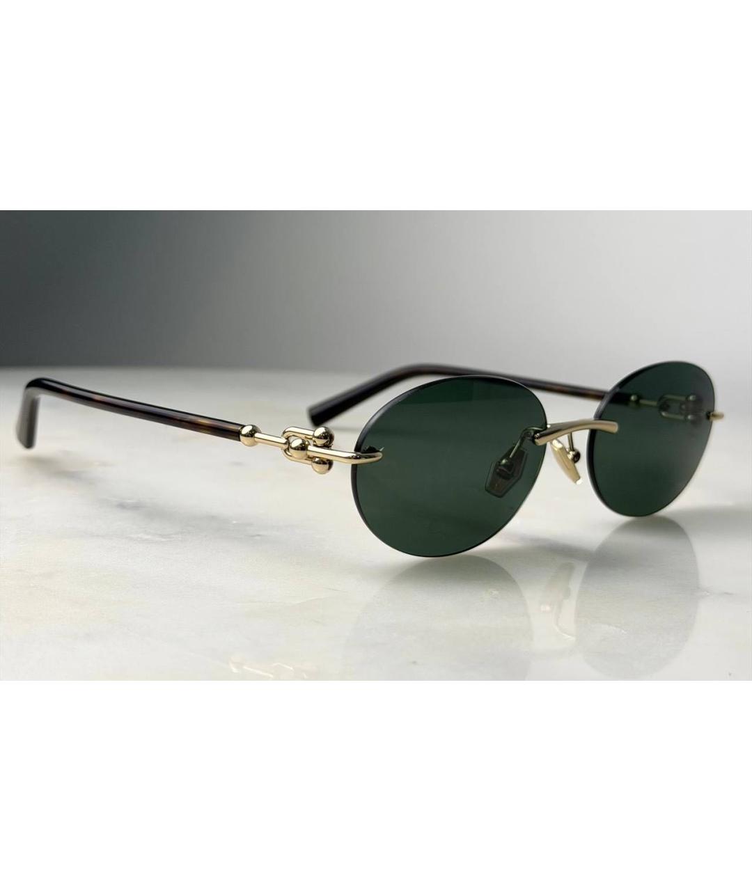 TIFFANY&CO Мульти металлические солнцезащитные очки, фото 4