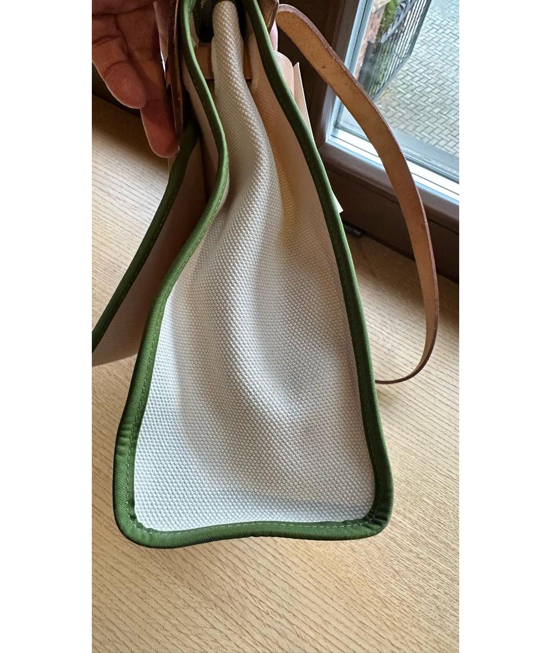 HERMES Мульти льняная сумка тоут, фото 2