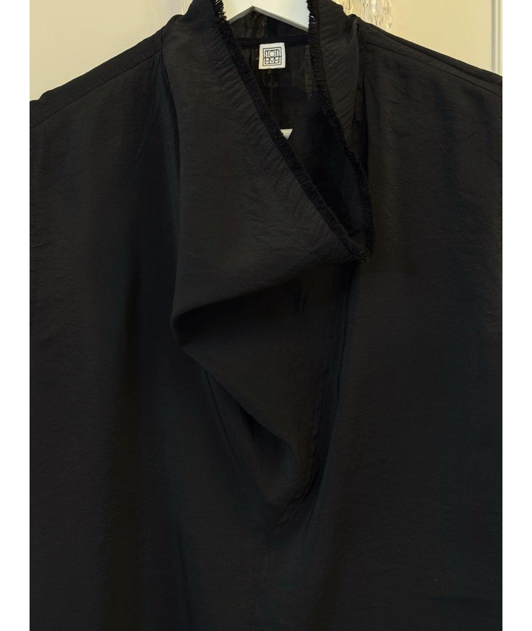 TOTEME Черная блузы, фото 5