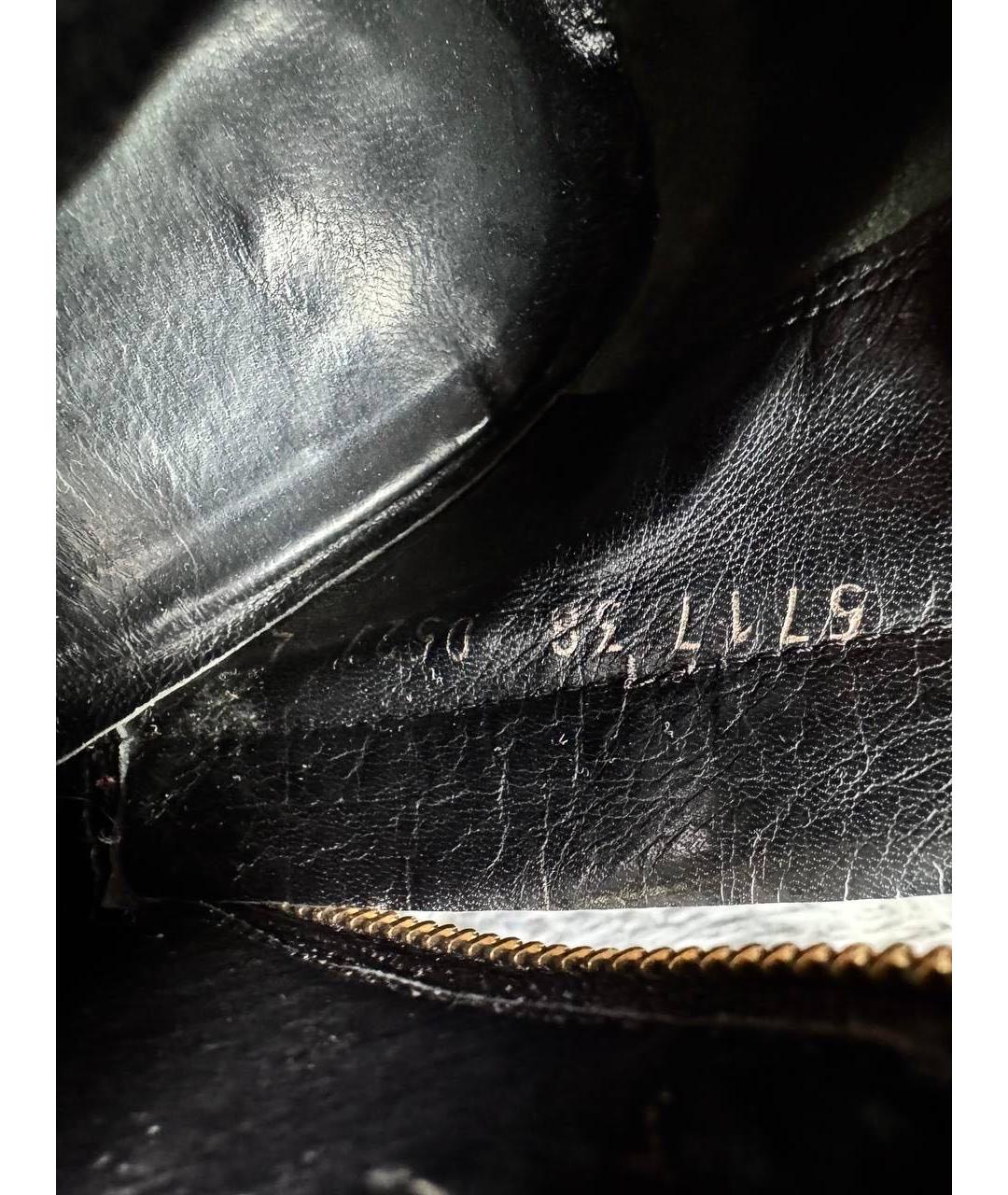 JUST CAVALLI Черные замшевые ботинки, фото 4