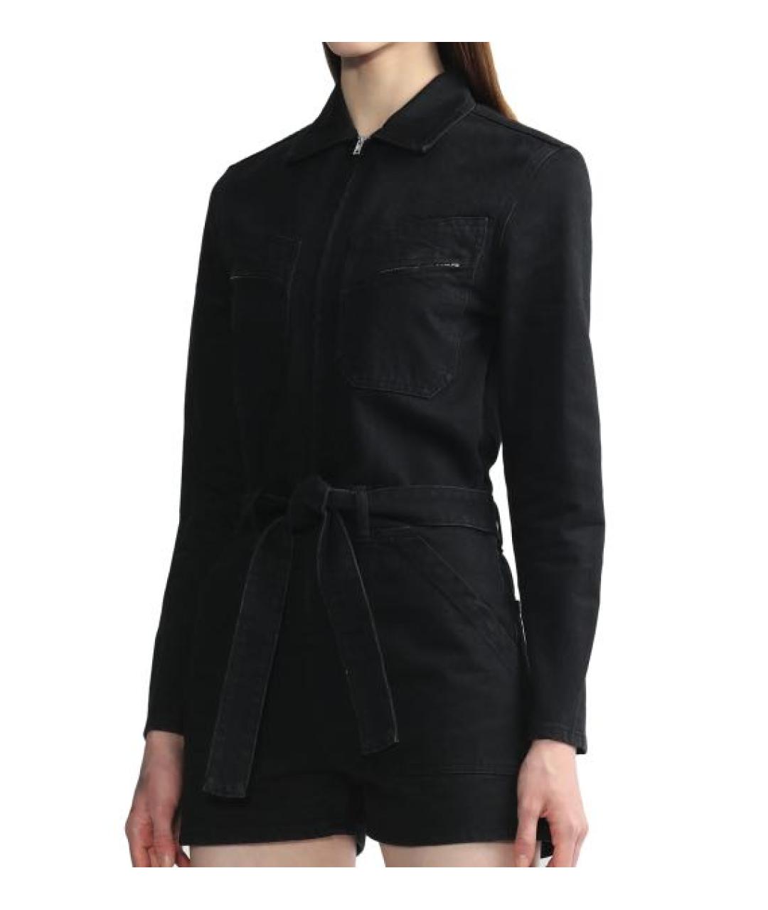 IRO Черный хлопковый комбинезон, фото 3