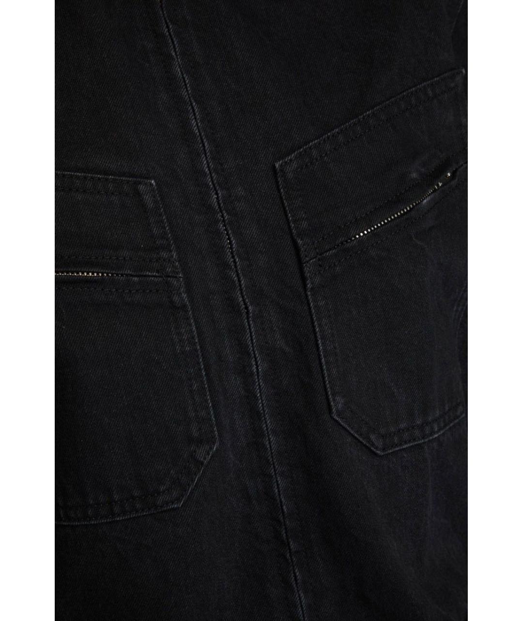 IRO Черный хлопковый комбинезон, фото 5