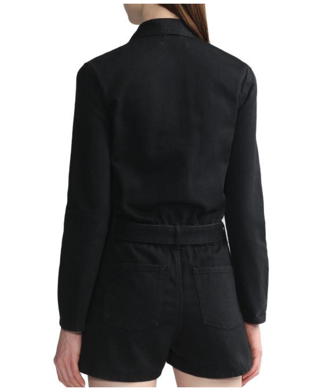 IRO Черный хлопковый комбинезон, фото 4