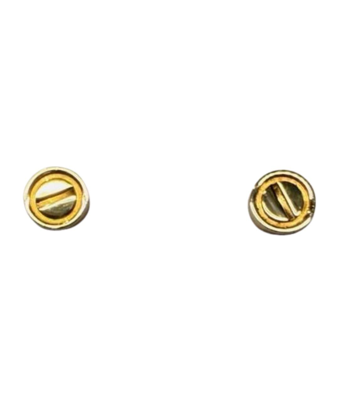 CARTIER Золотые серьги из желтого золота, фото 1