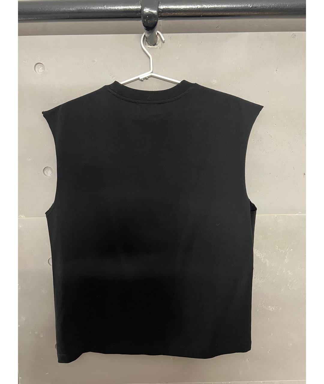 THUG CLUB Черная хлопковая майка, фото 2