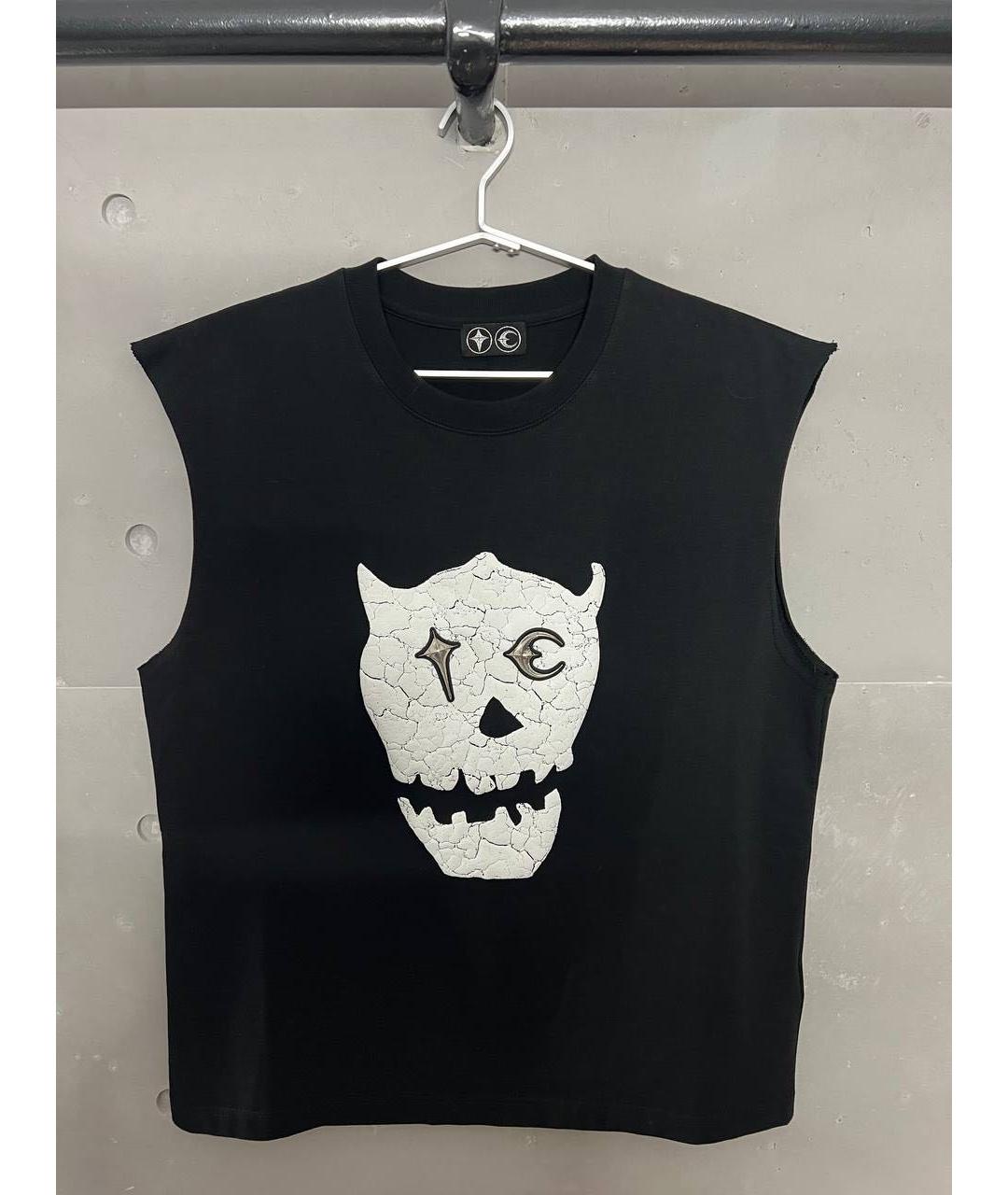 THUG CLUB Черная хлопковая майка, фото 3