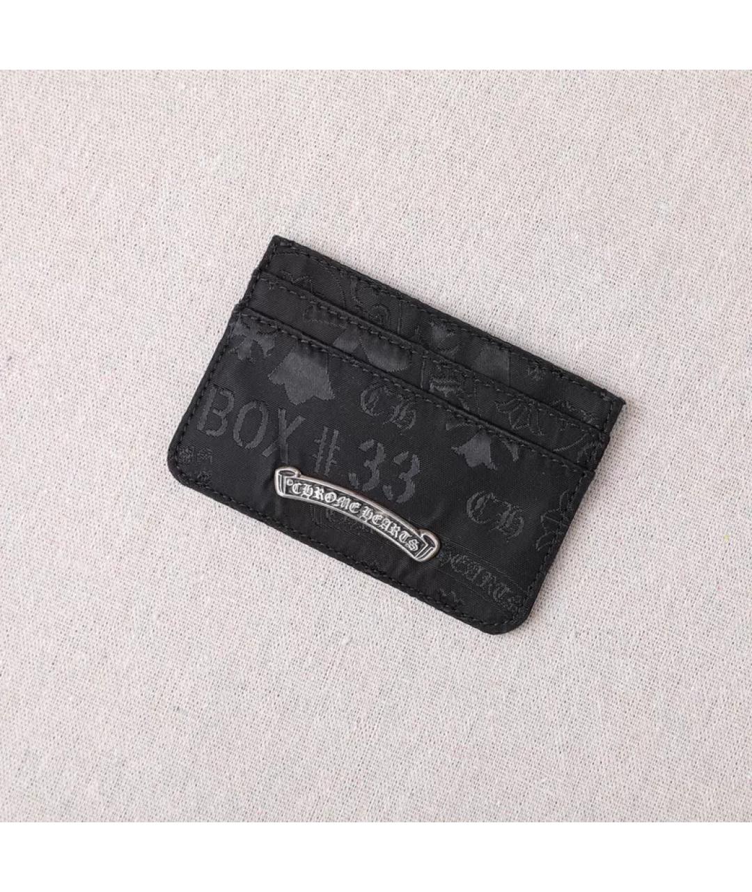 CHROME HEARTS Черный кардхолдер, фото 3