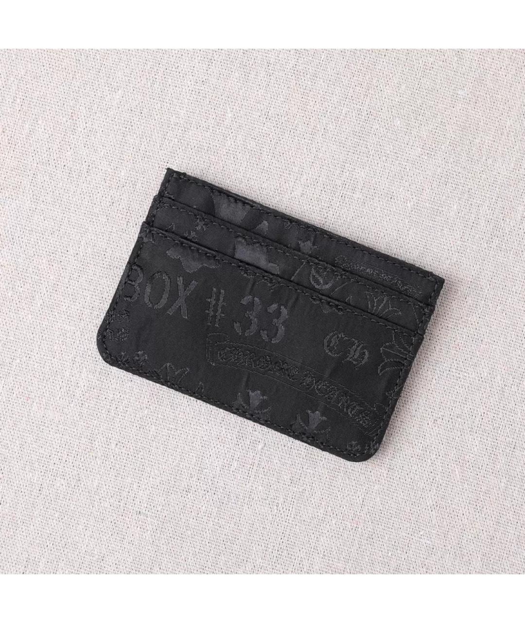 CHROME HEARTS Черный кардхолдер, фото 2