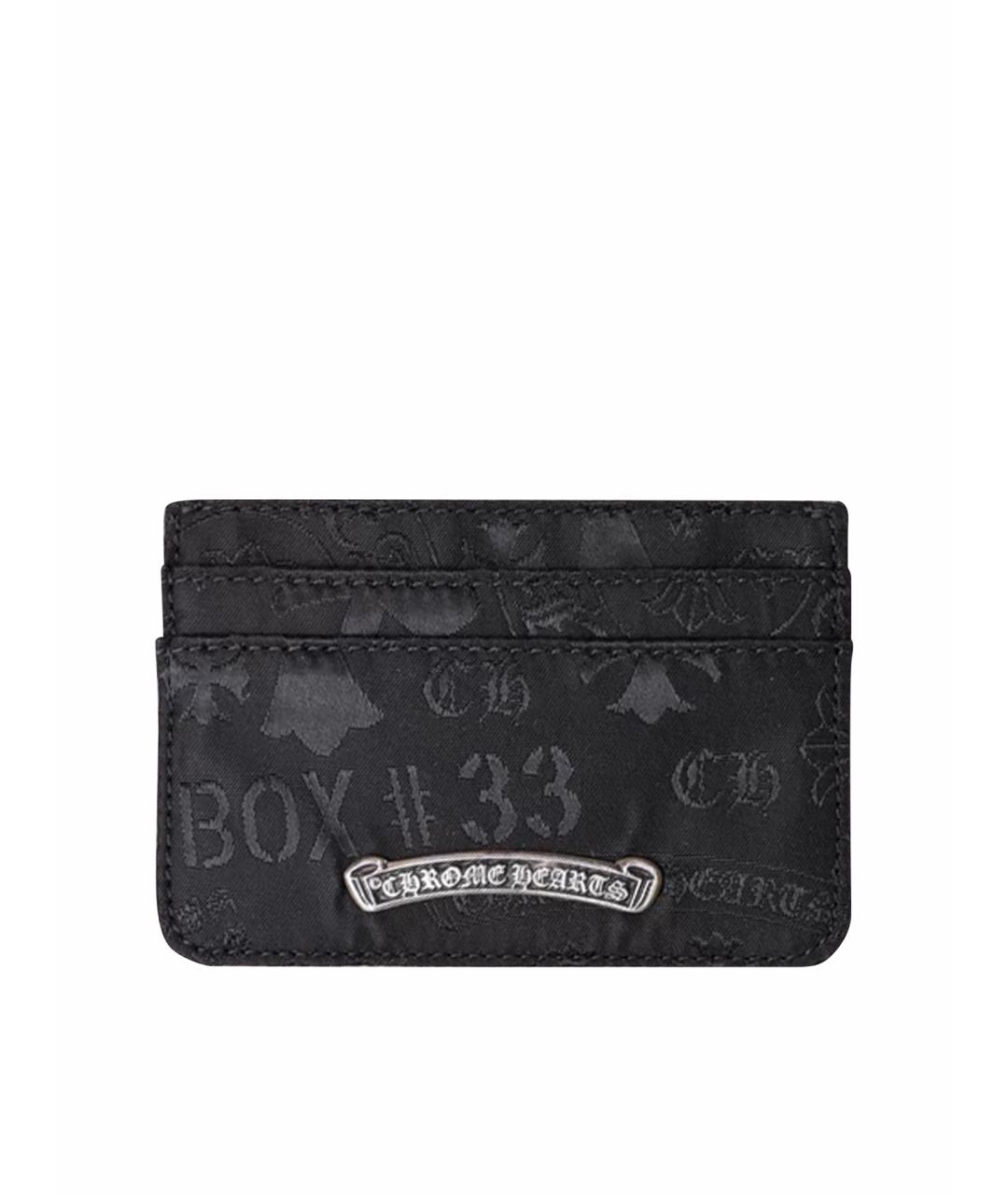 CHROME HEARTS Черный кардхолдер, фото 1