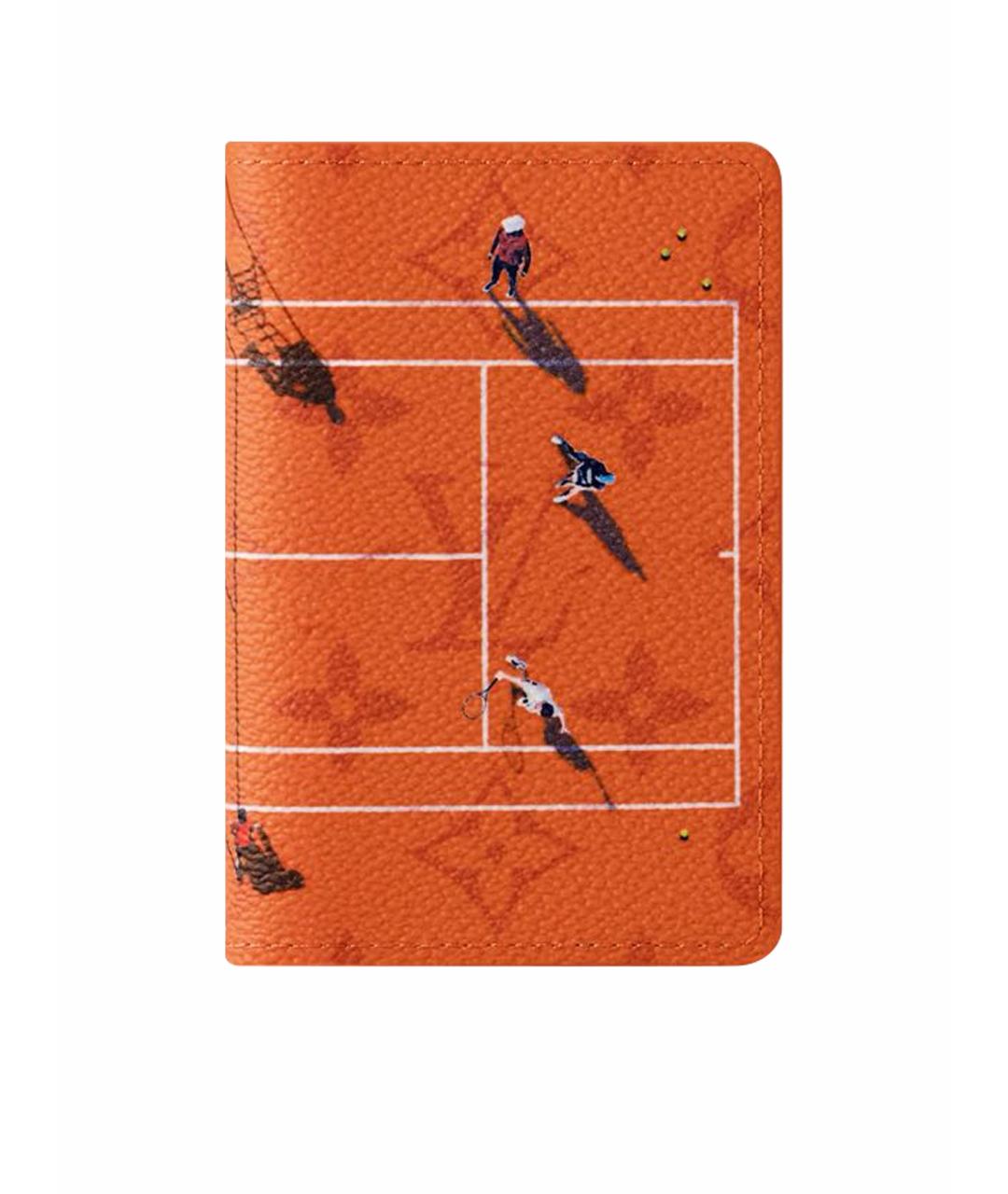 LOUIS VUITTON Оранжевый кардхолдер, фото 1