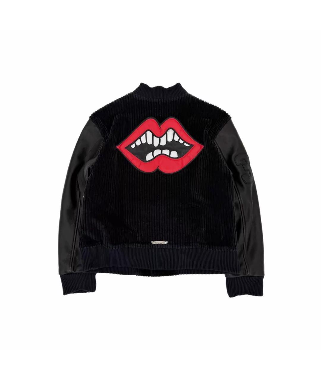 CHROME HEARTS Черная куртка, фото 4