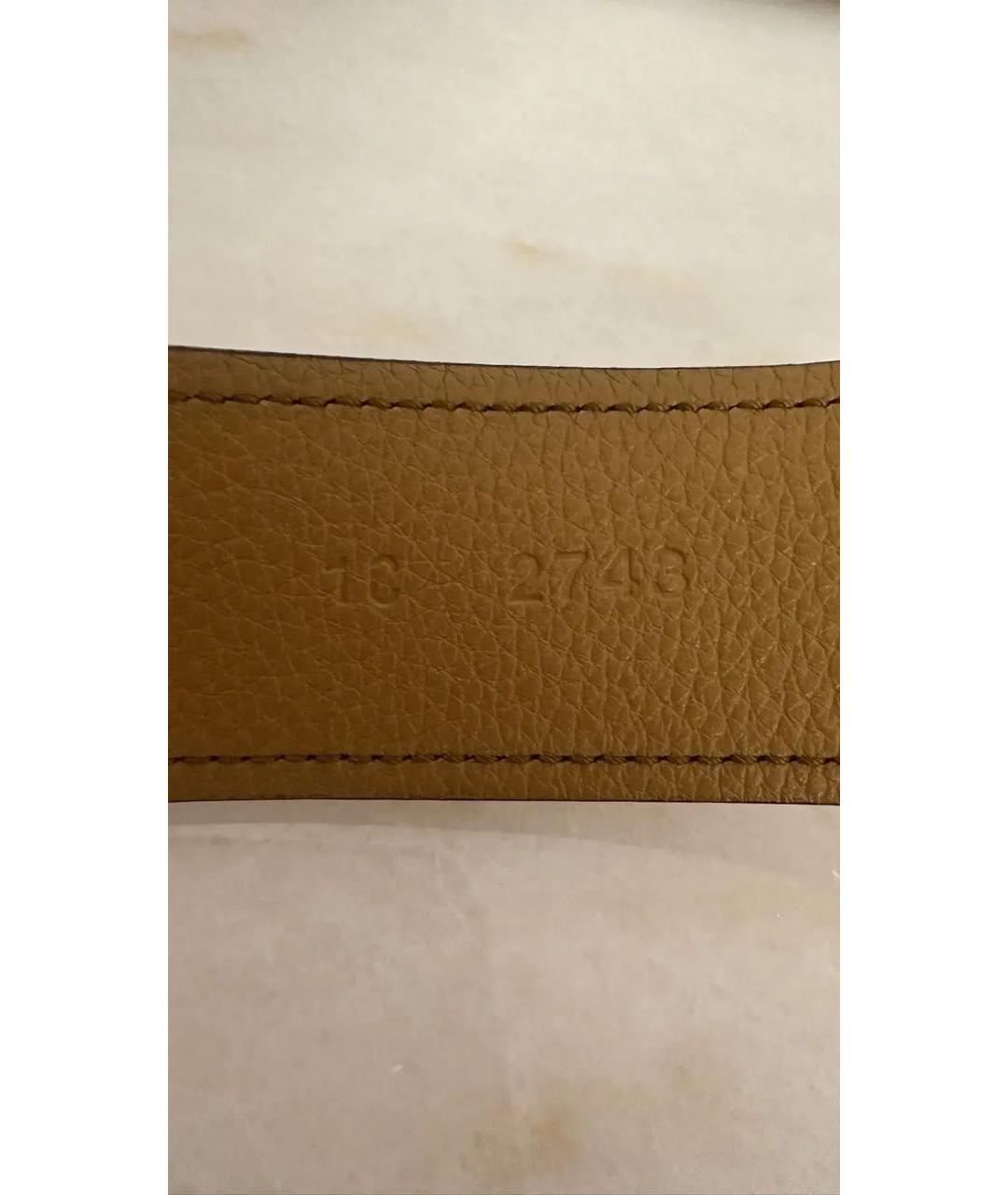 PRADA Коричневый кожаный ремень, фото 2