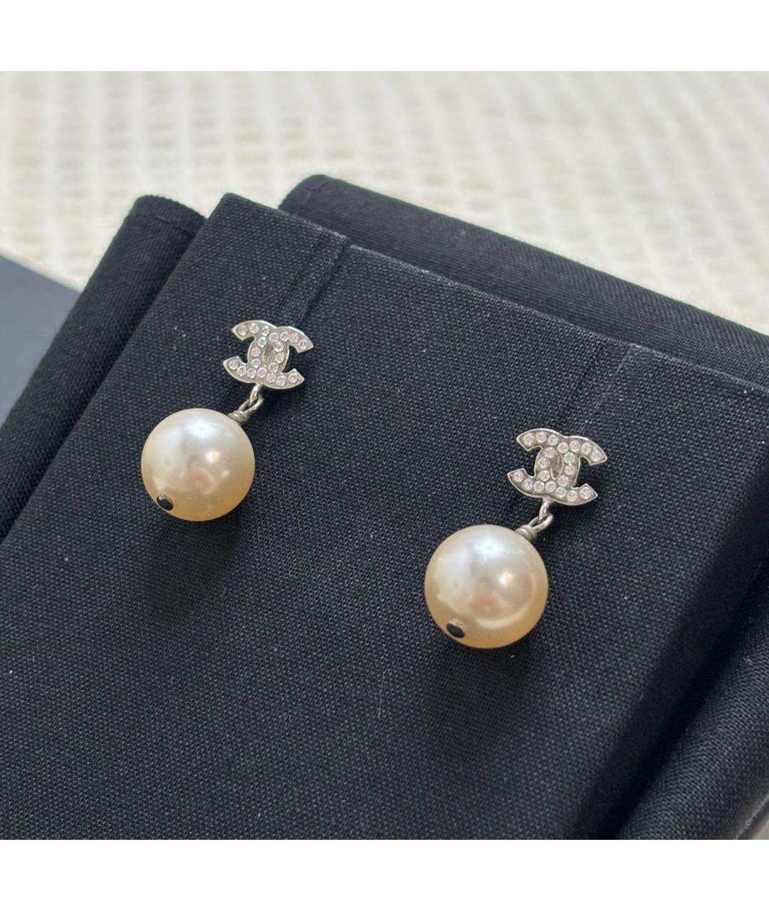 CHANEL Золотые серьги, фото 3