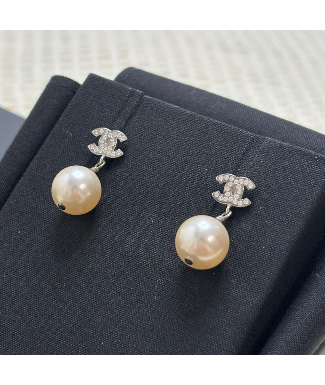 CHANEL Золотые серьги, фото 4