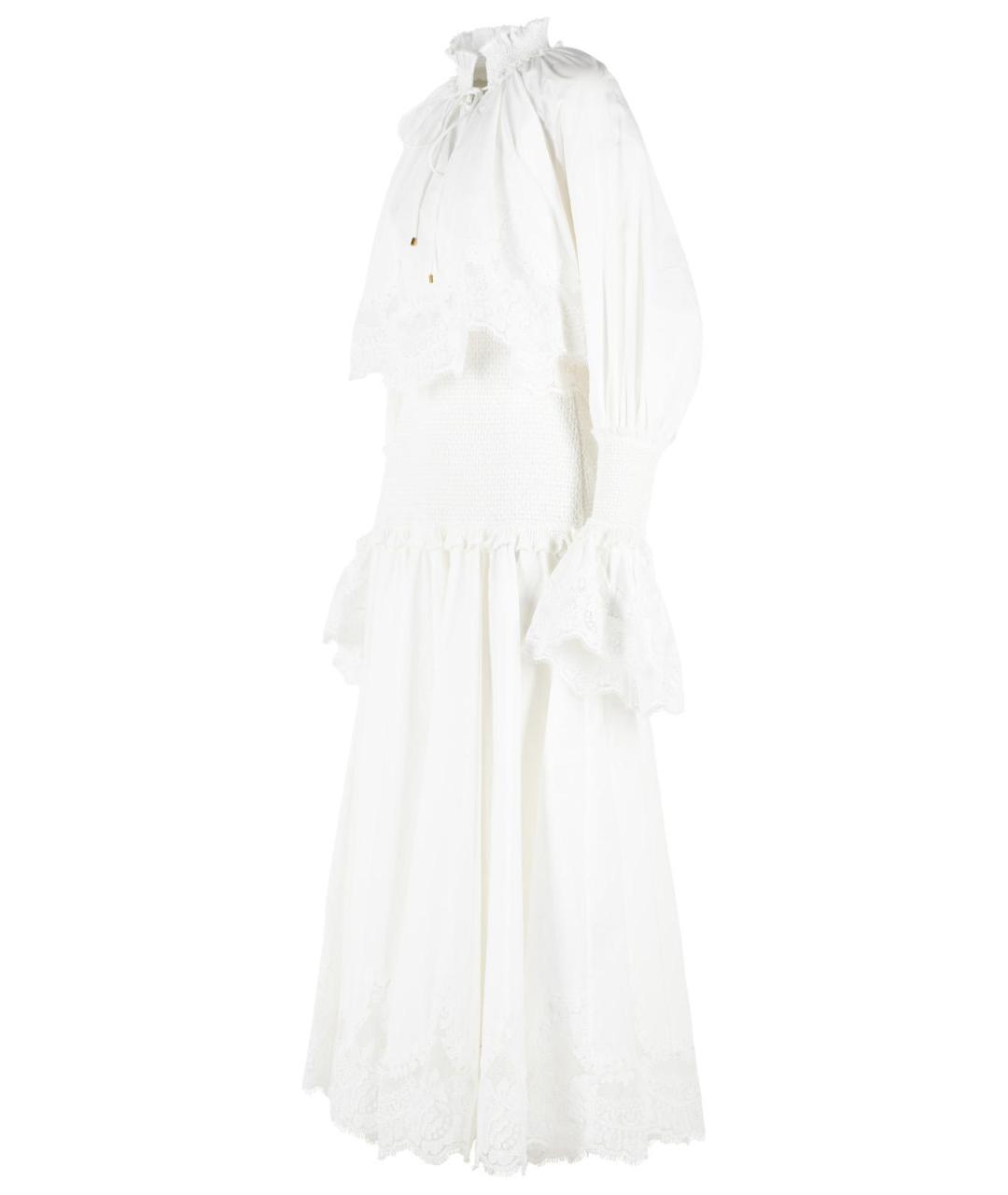 ZIMMERMANN Белое хлопковое платье, фото 2