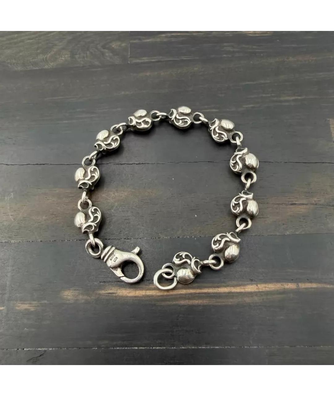 CHROME HEARTS Серебрянный серебряный браслет, фото 3