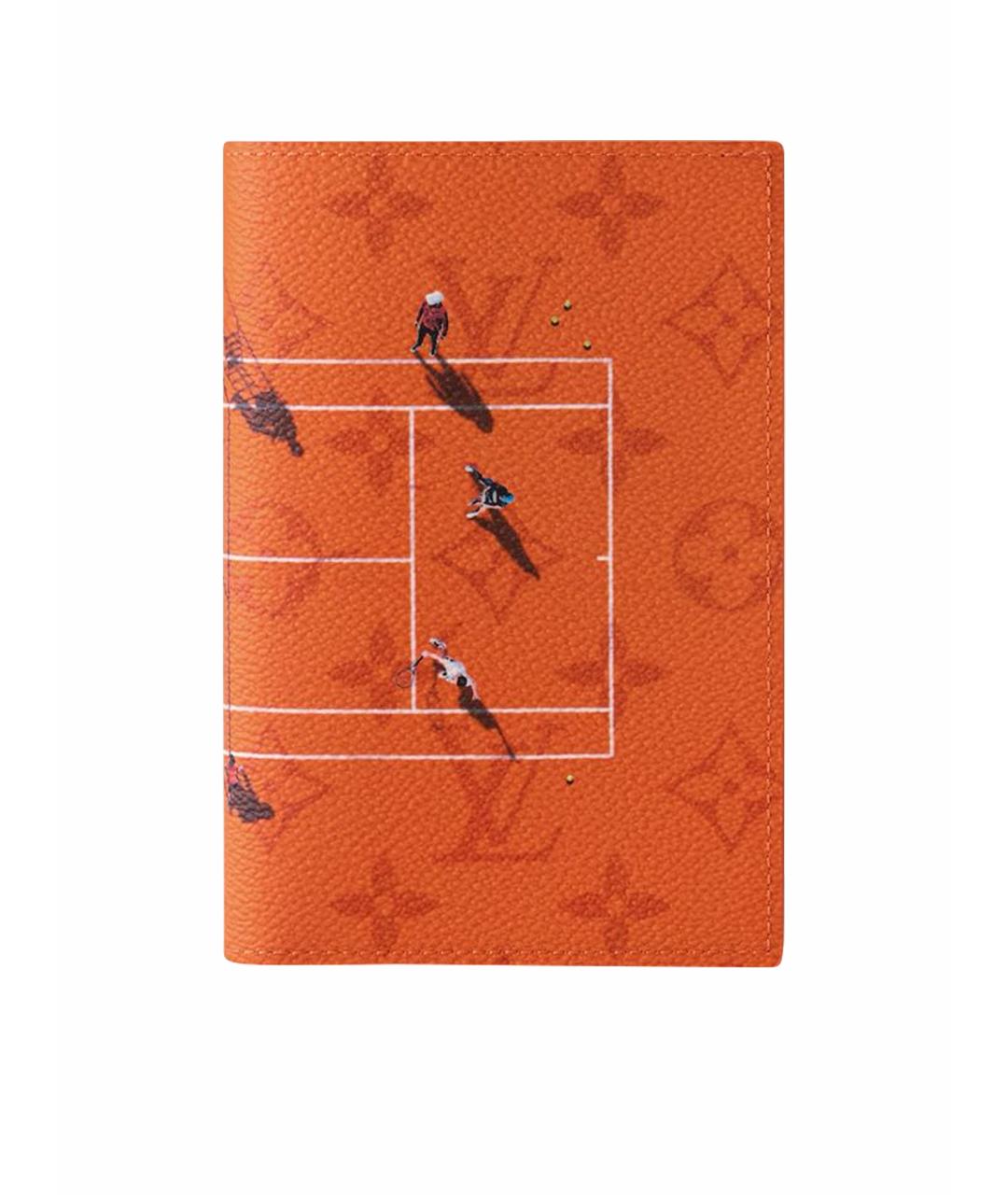 LOUIS VUITTON Оранжевый кардхолдер, фото 1