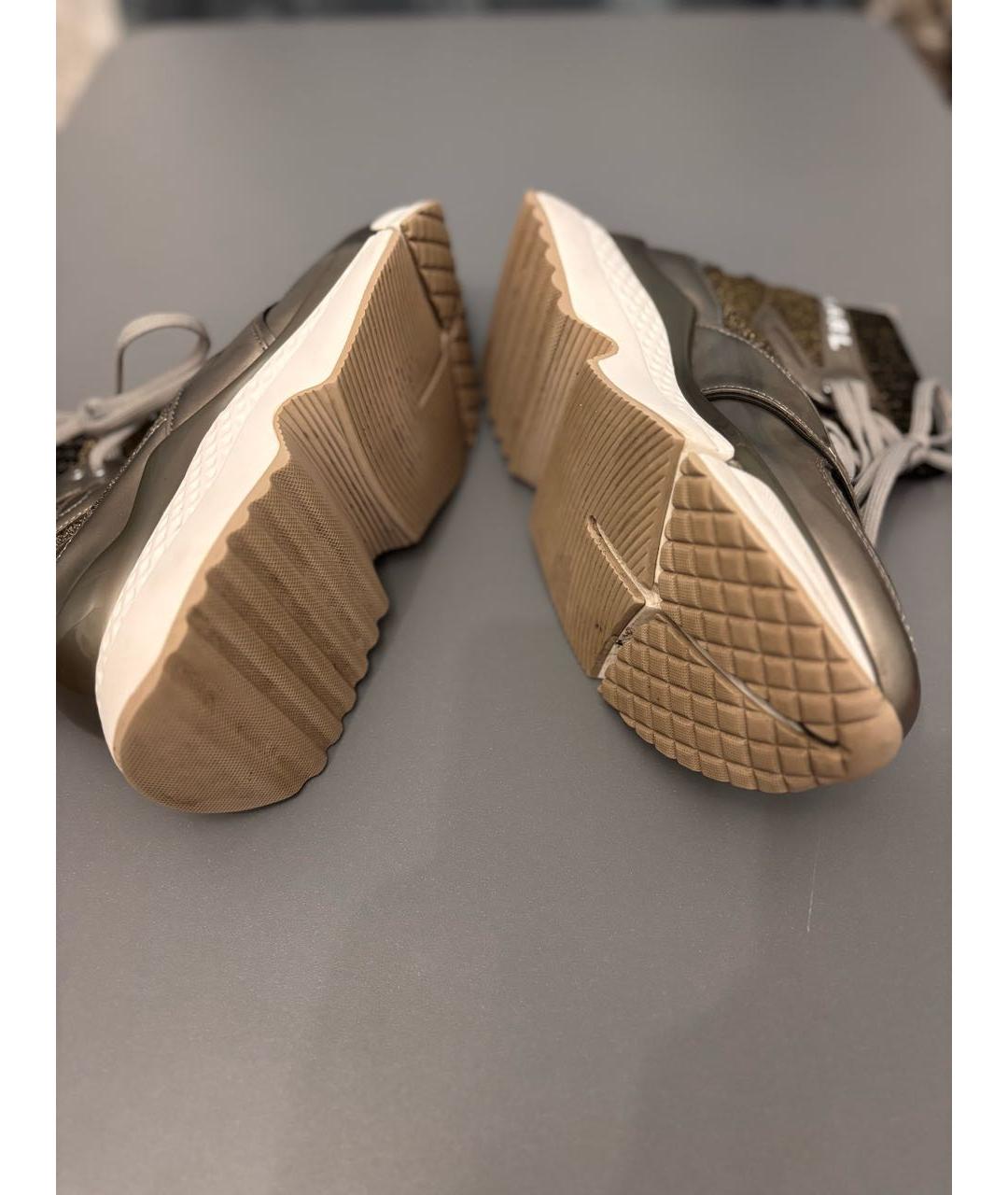 KARL LAGERFELD Серебряные кроссовки, фото 7