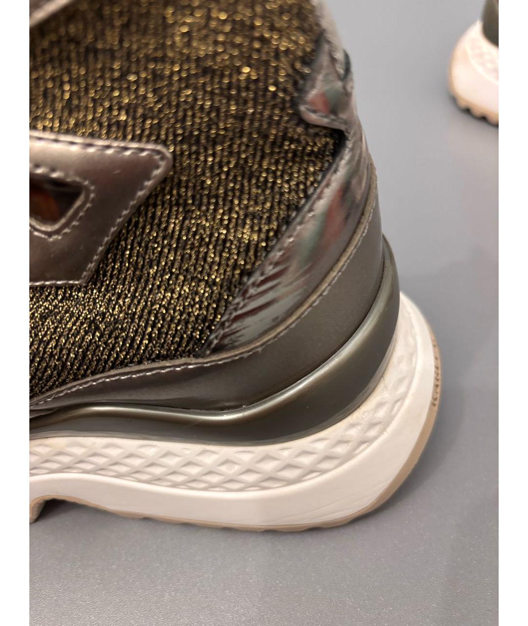 KARL LAGERFELD Серебряные кроссовки, фото 6