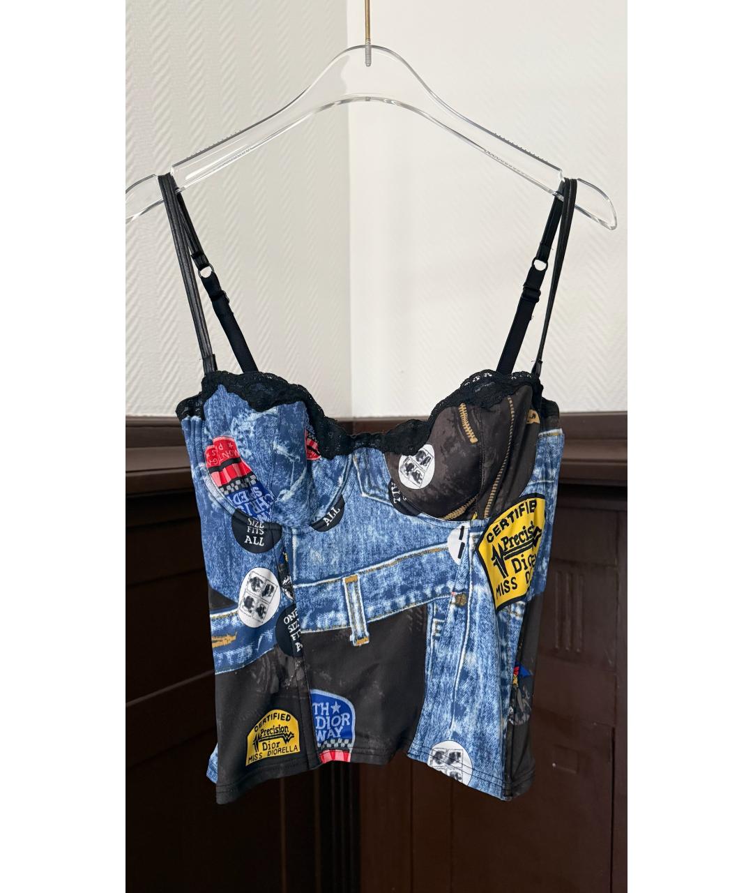 CHRISTIAN DIOR Голубой корсет, фото 7