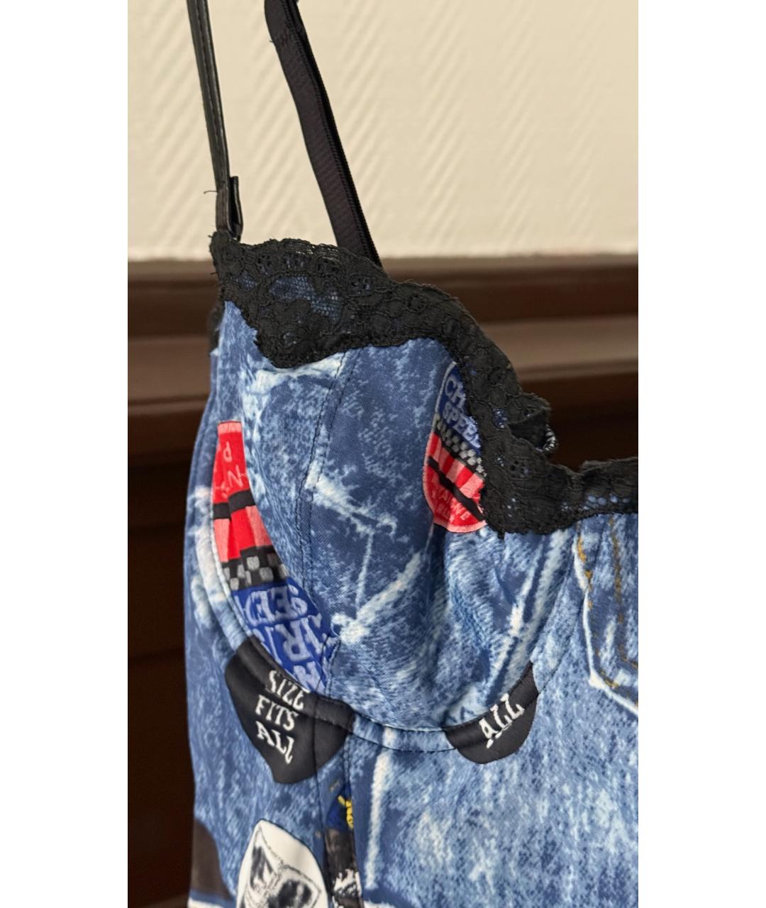 CHRISTIAN DIOR Голубой корсет, фото 3