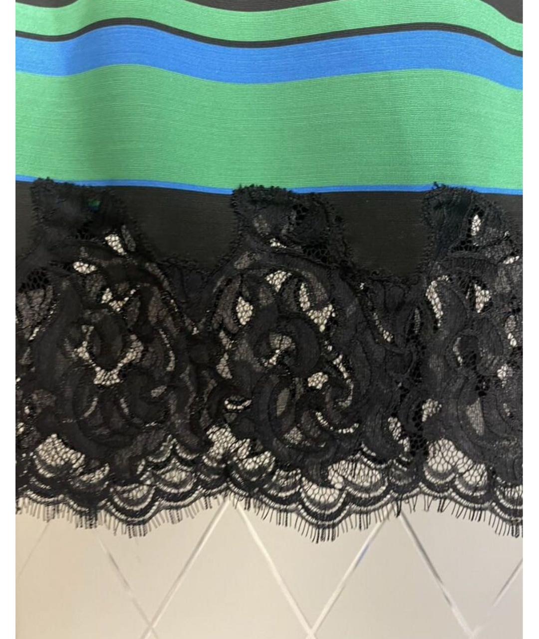 DIANE VON FURSTENBERG Мульти вискозное вечернее платье, фото 4