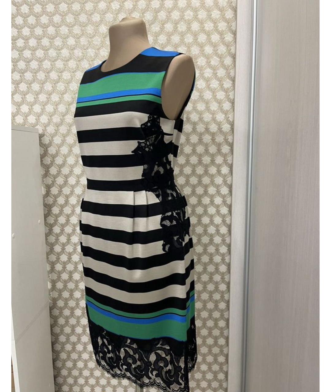 DIANE VON FURSTENBERG Мульти вискозное вечернее платье, фото 2