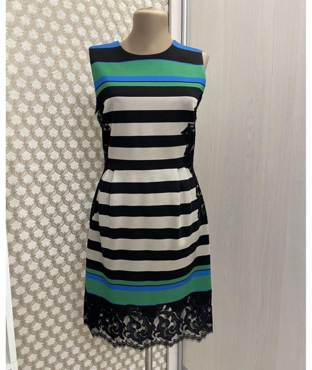 DIANE VON FURSTENBERG Мульти вискозное вечернее платье, фото 9