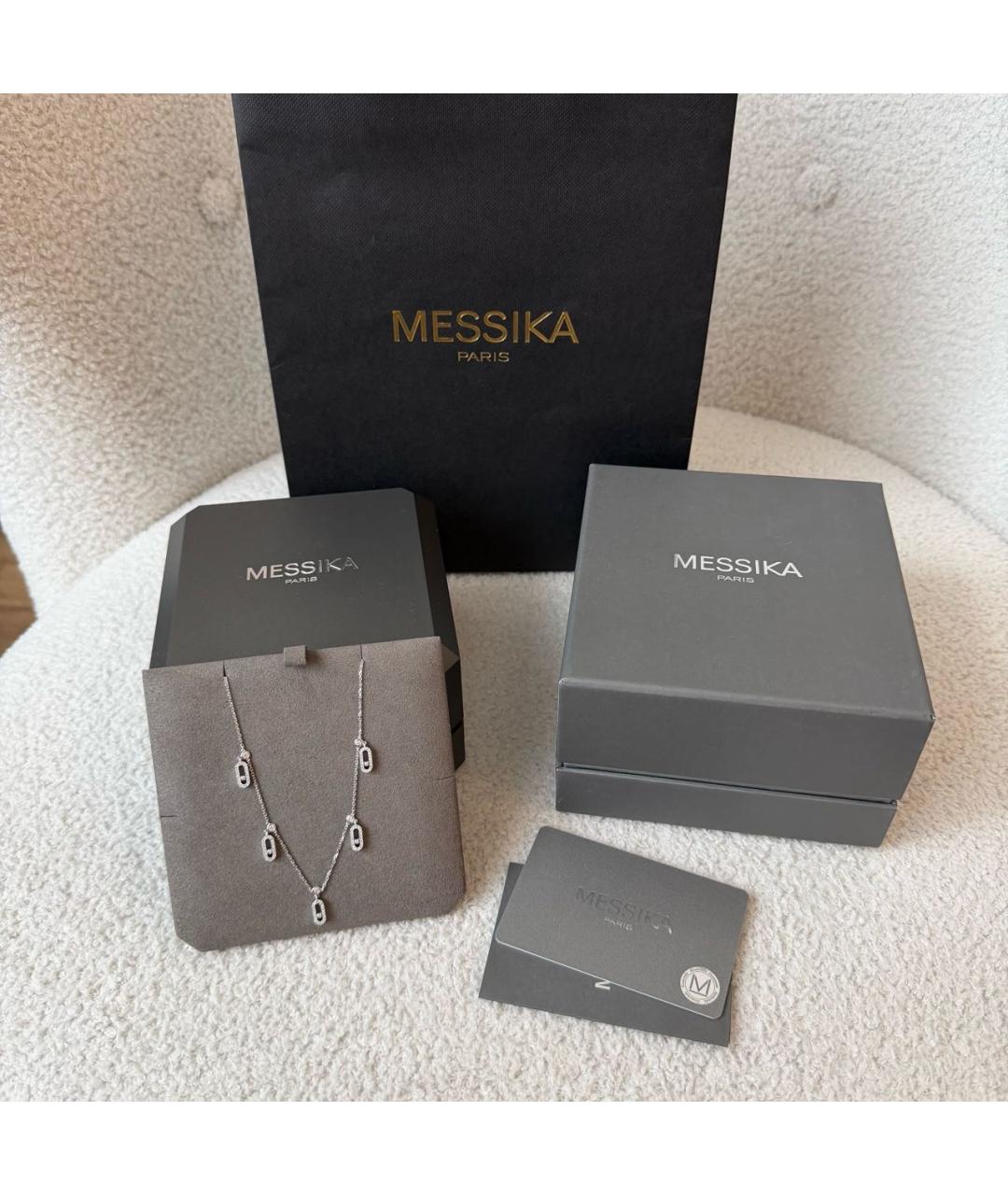 MESSIKA Серебряное колье из белого золота, фото 4
