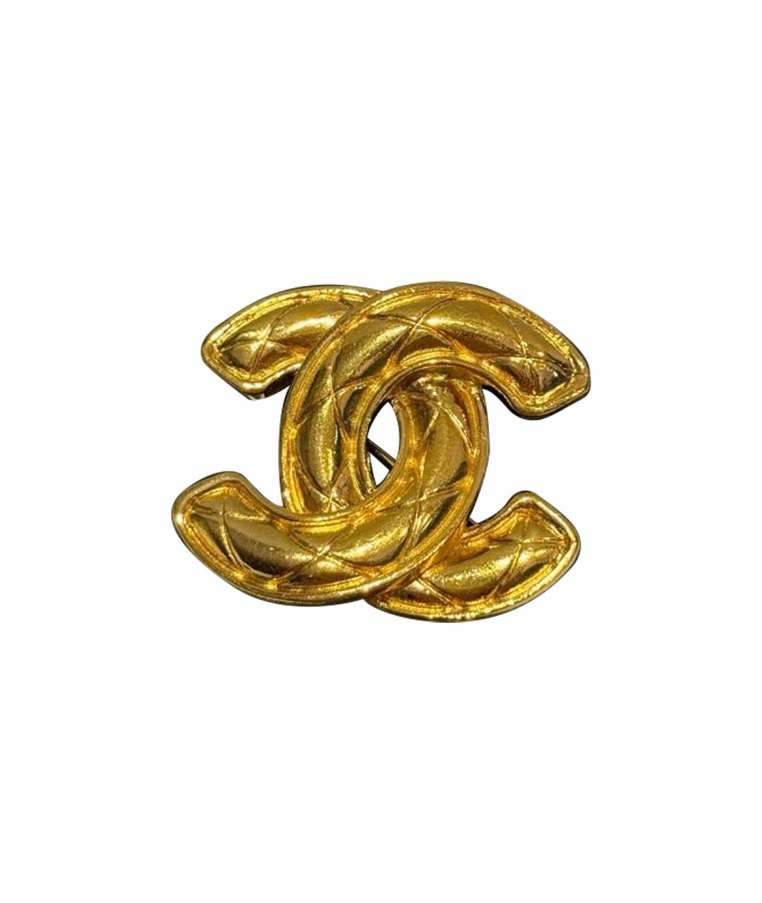 CHANEL Золотая булавка / брошь, фото 3