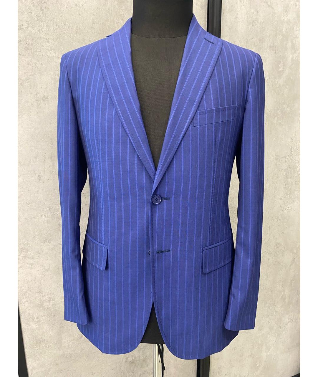 PAL ZILERI Синий классический костюм, фото 8