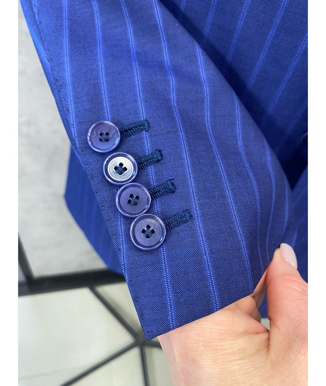 PAL ZILERI Синий классический костюм, фото 4