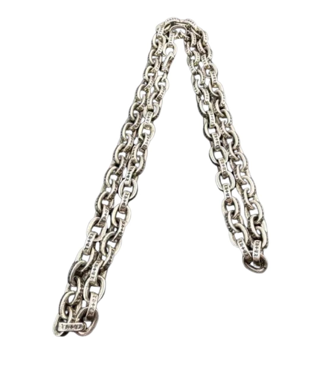CHROME HEARTS Серебряная серебряная цепочка/подвеска, фото 1