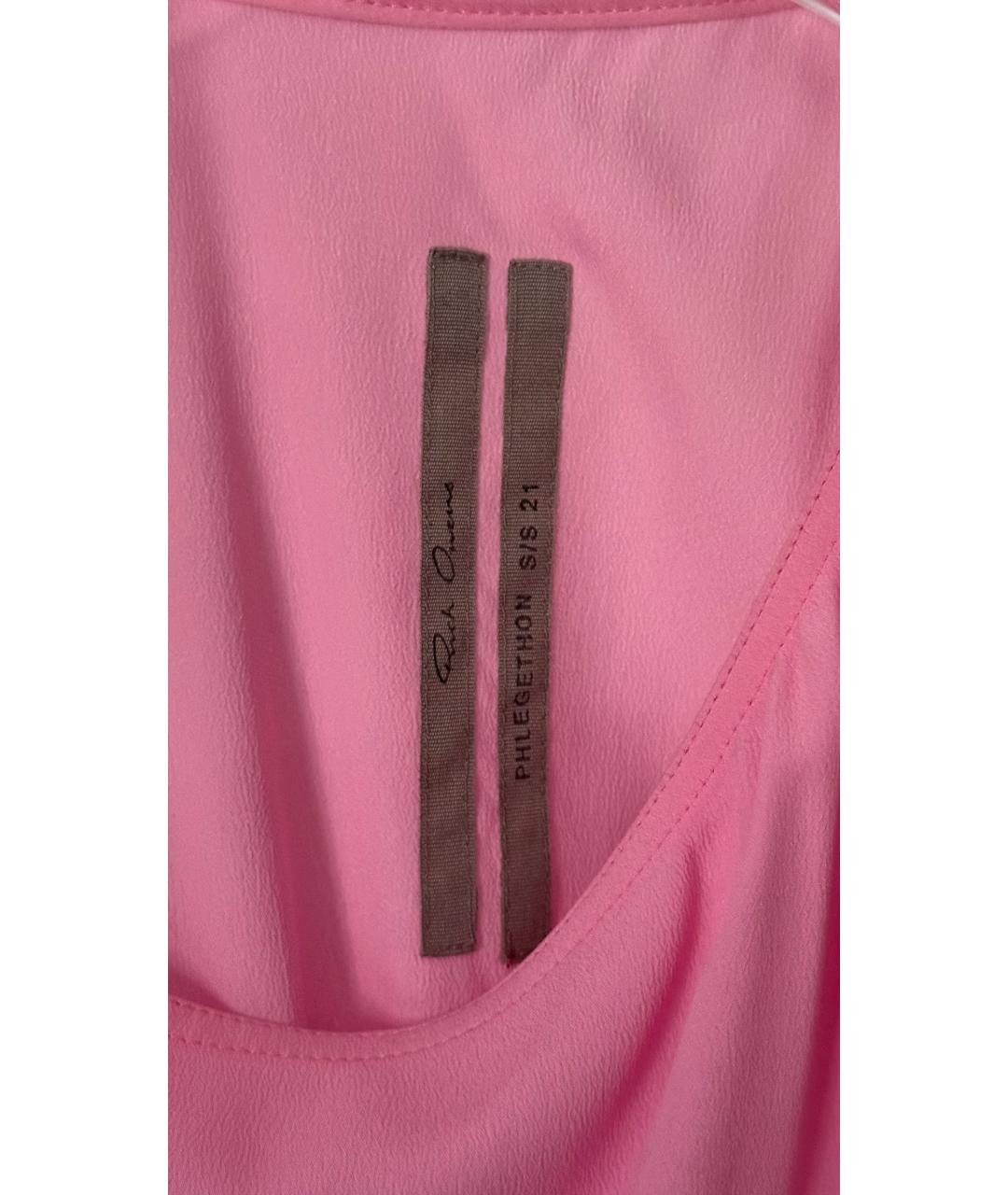 RICK OWENS Розовый комбинезон, фото 5