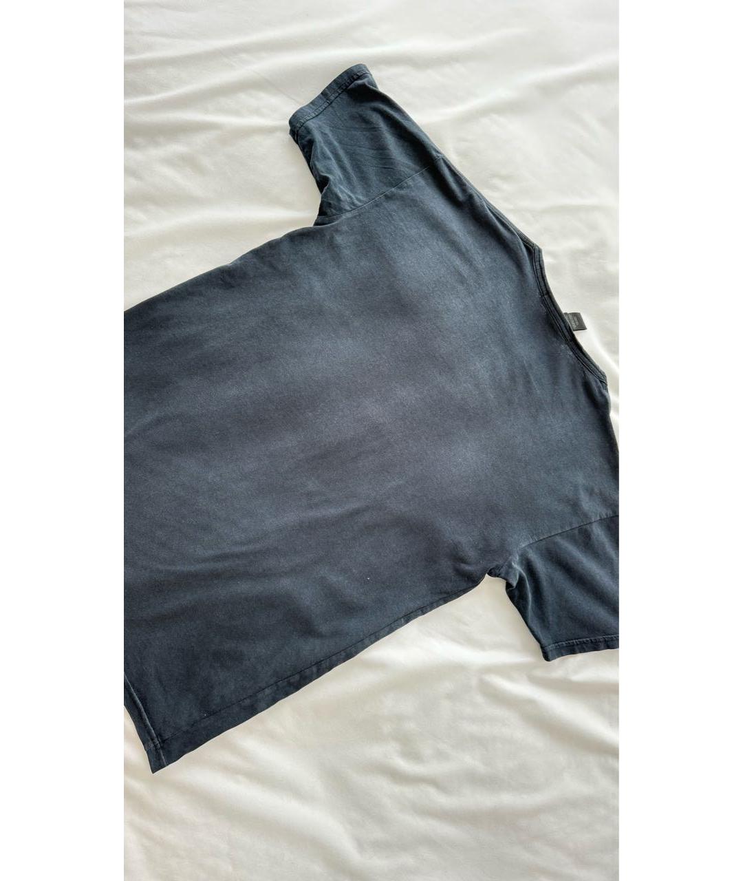 MARC BY MARC JACOBS Серая хлопковая футболка, фото 5