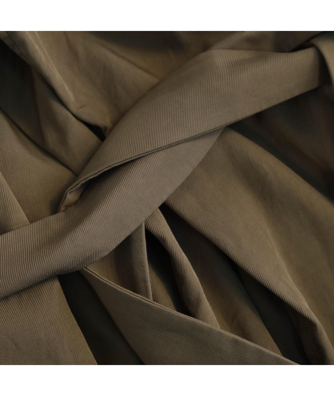 LIU JO Бежевый вискозный тренч/плащ, фото 4