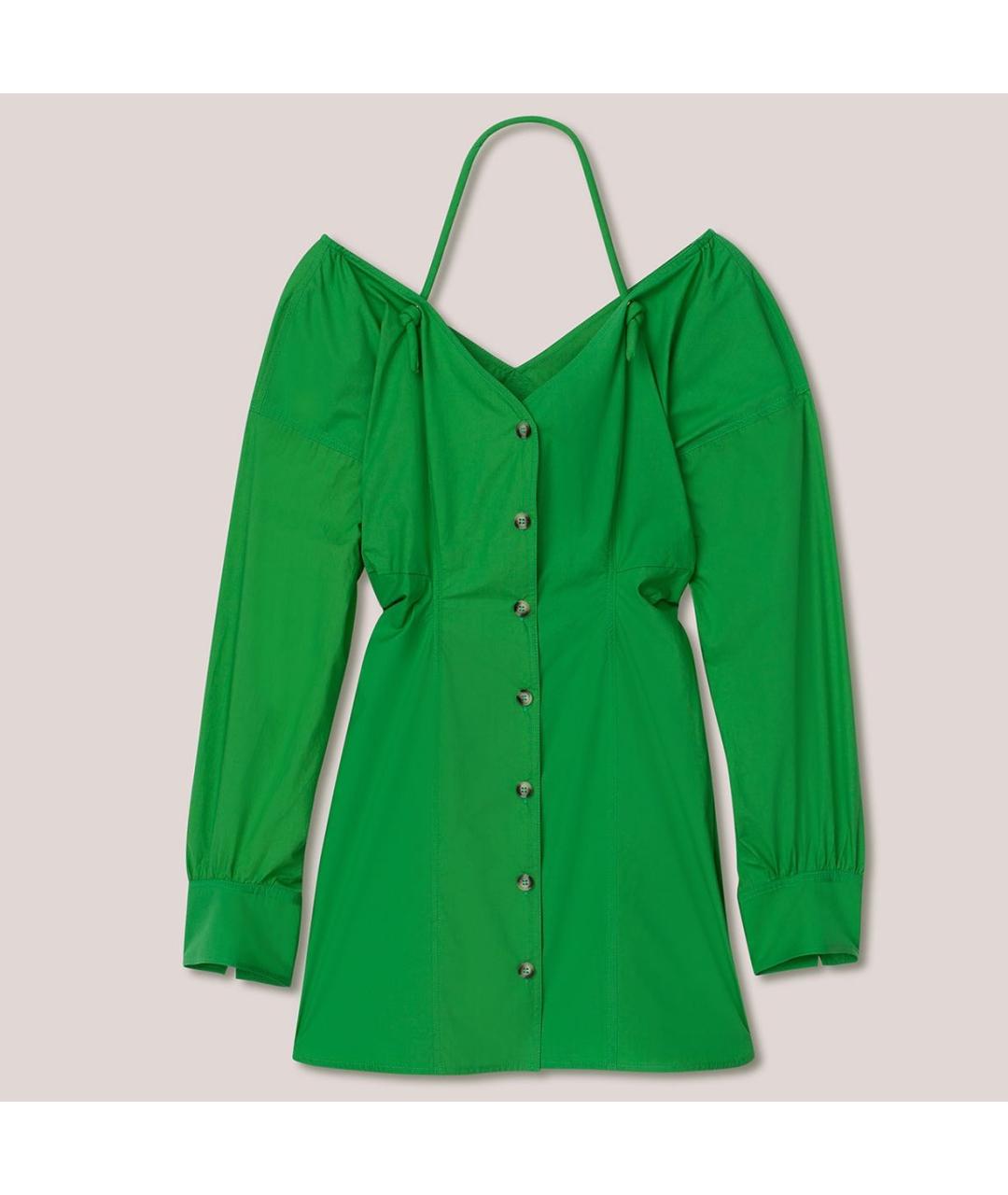 NANUSHKA Зеленые коктейльное платье, фото 5