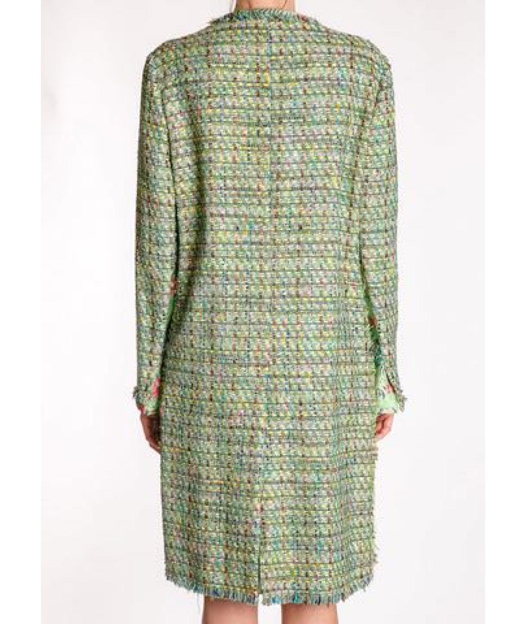 ETRO Зеленые хлопковое пальто, фото 4