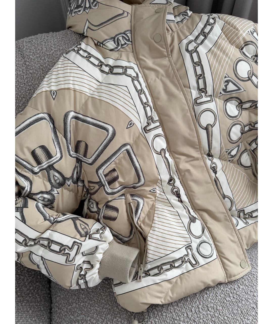 HERMES Бежевая куртка, фото 2