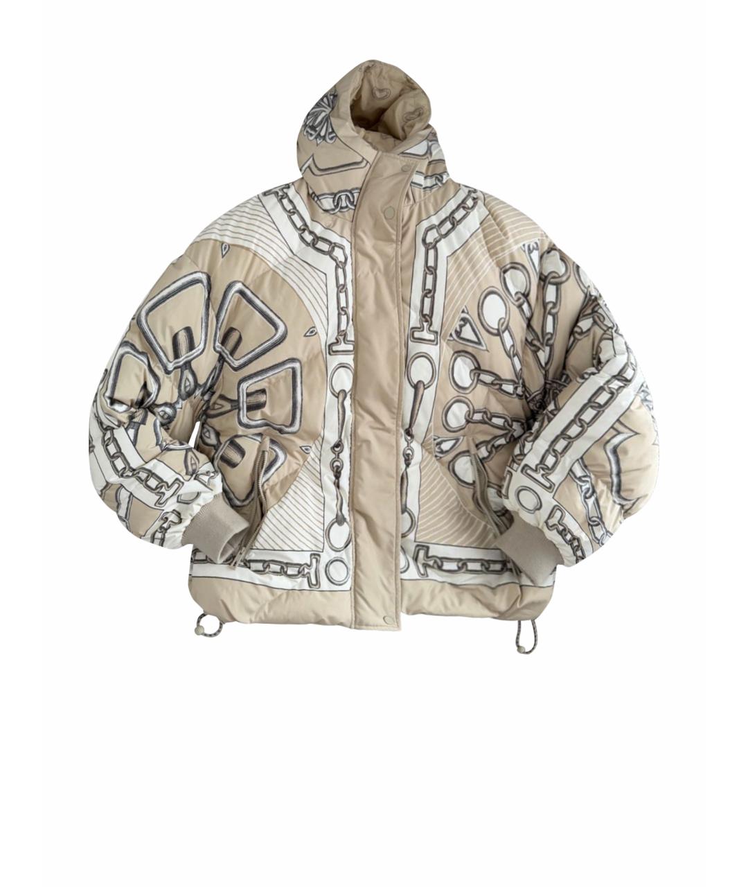 HERMES Бежевая куртка, фото 1