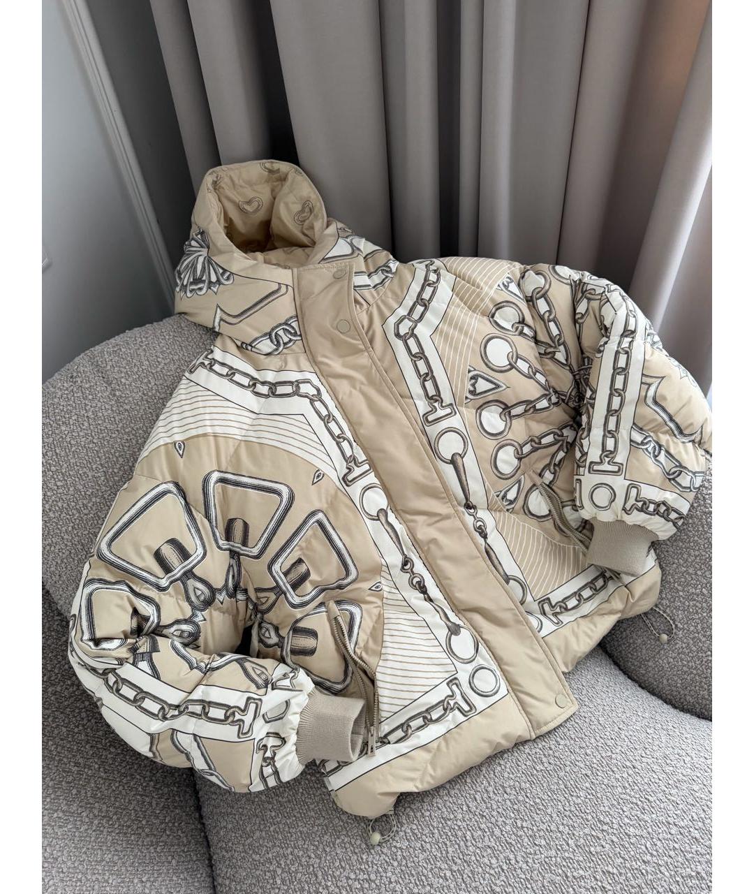 HERMES Бежевая куртка, фото 7