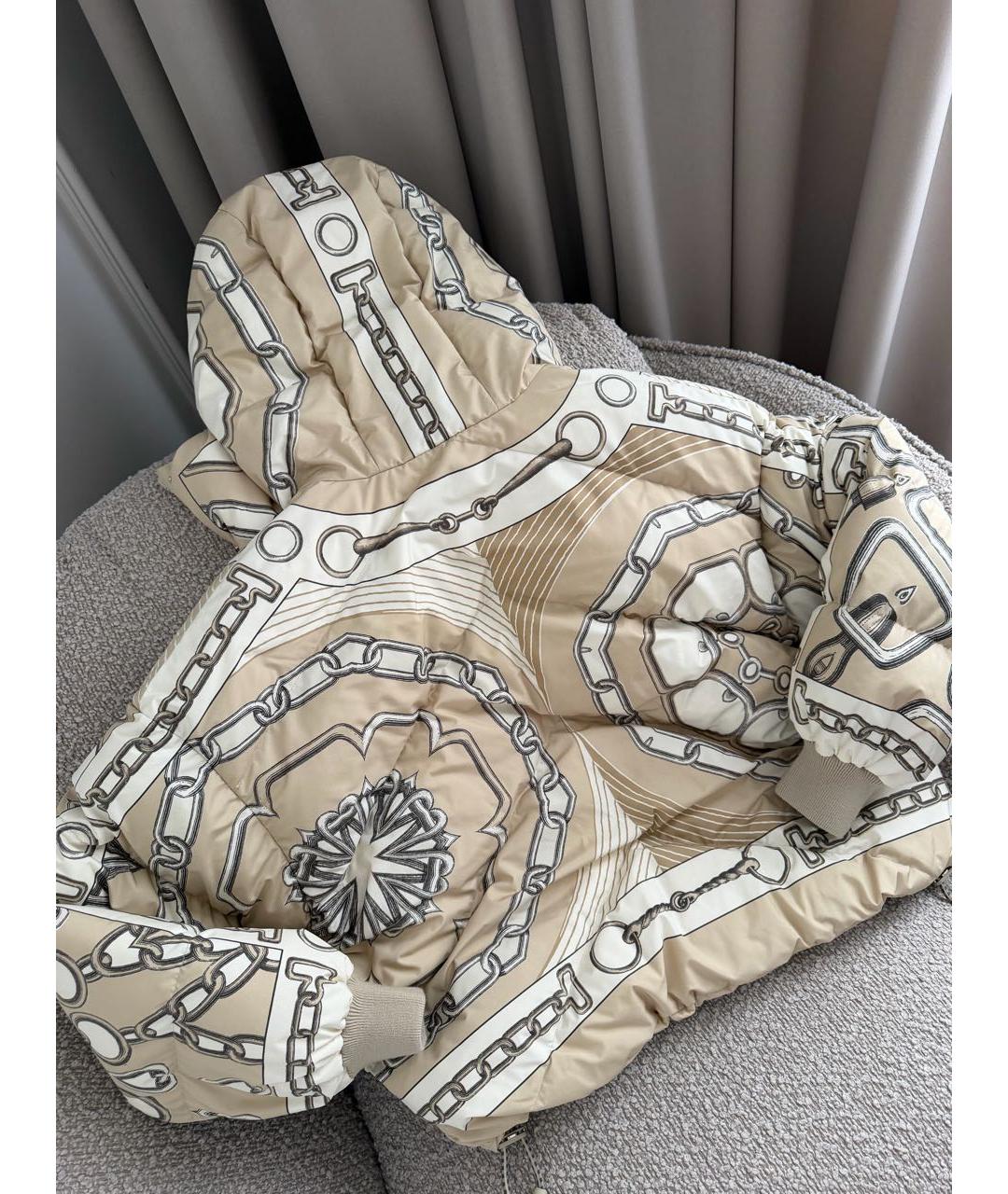 HERMES Бежевая куртка, фото 4