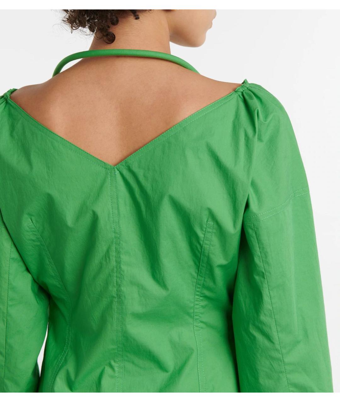 NANUSHKA Зеленая блузы, фото 3