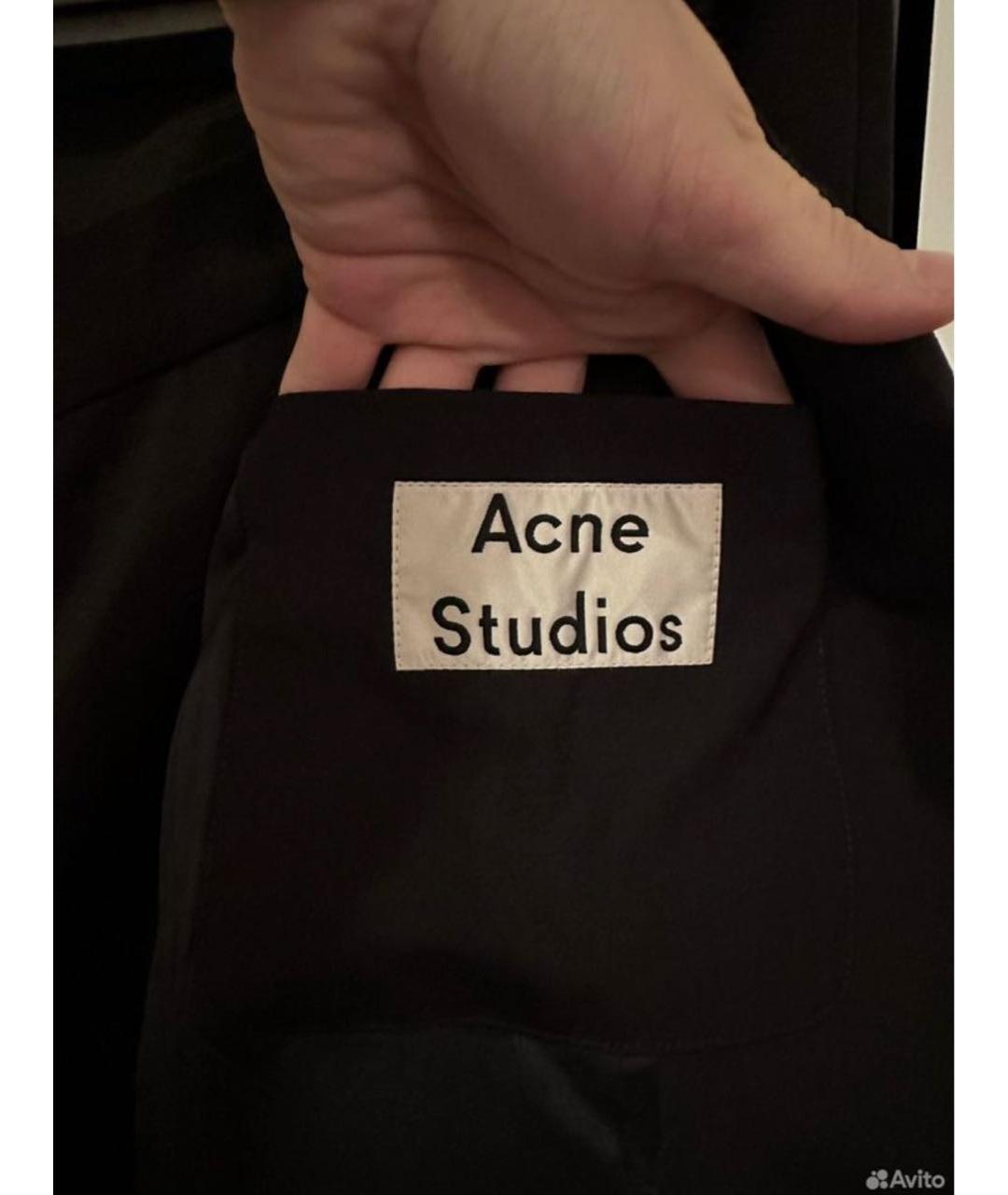 ACNE STUDIOS Черный классический костюм, фото 6