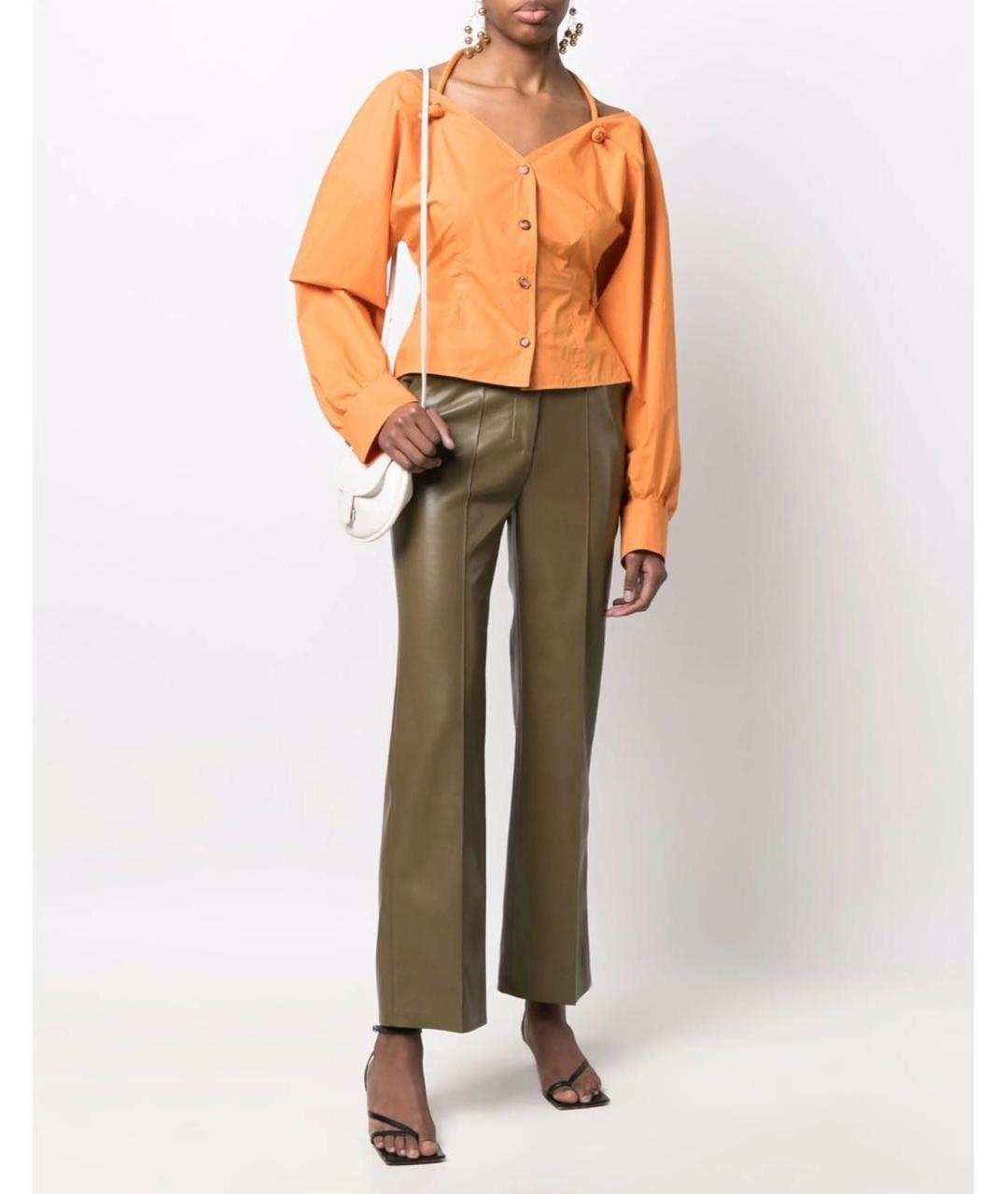 NANUSHKA Оранжевая блузы, фото 2