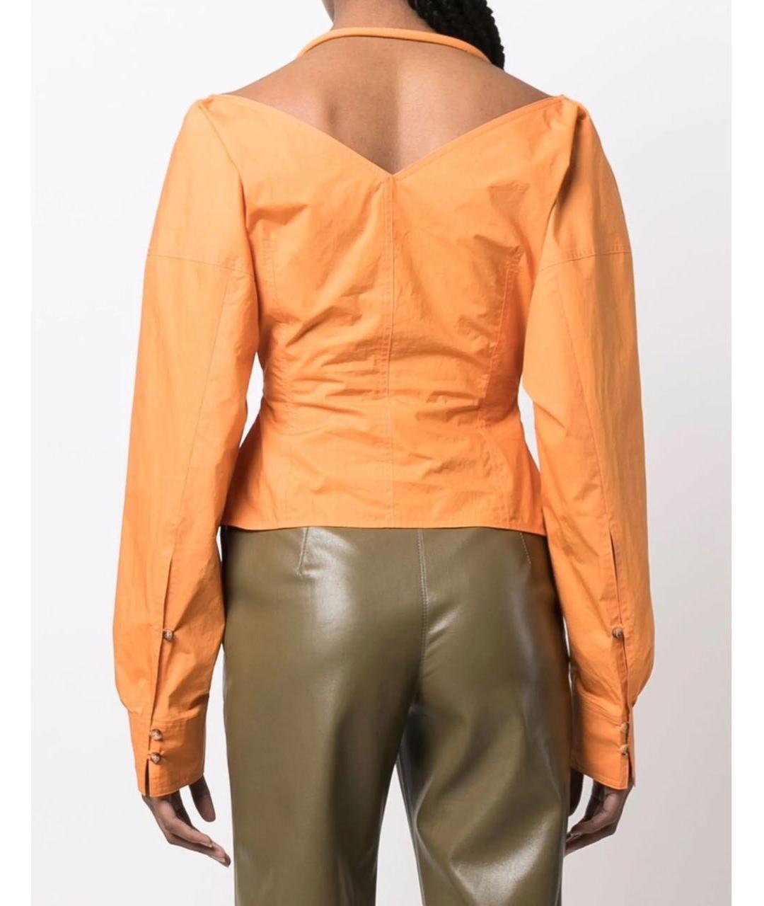 NANUSHKA Оранжевая блузы, фото 3