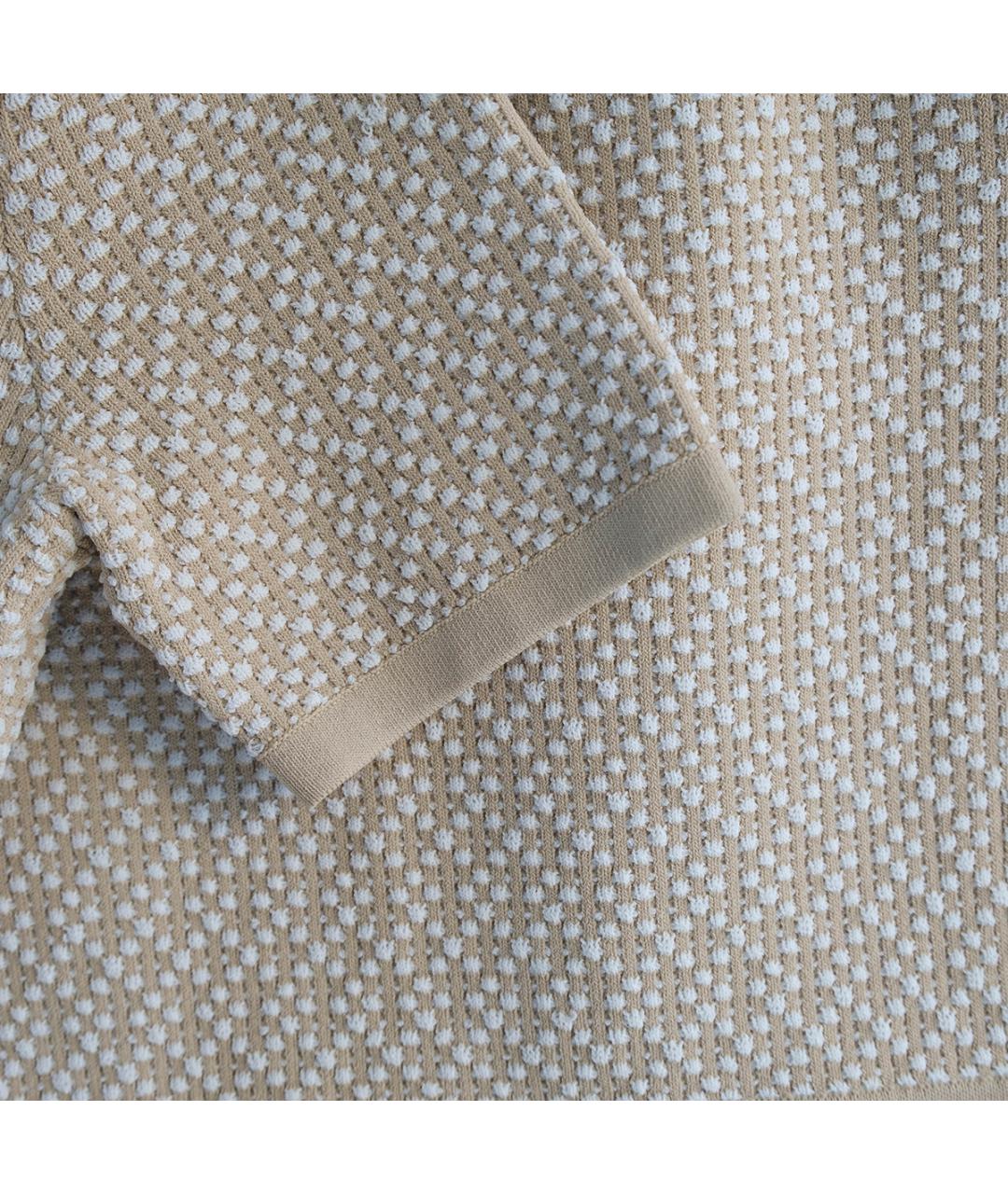 SANDRO Бежевое вискозное повседневное платье, фото 5