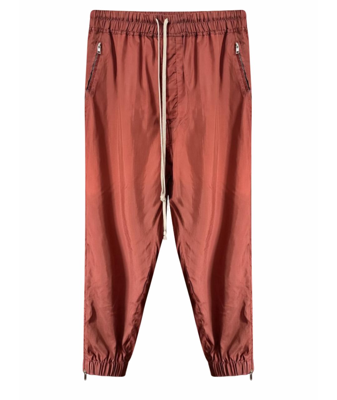 RICK OWENS Коричневые бриджи, фото 1